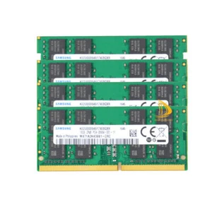 Samsung 4x 16GB 2RX8 DDR4 2666V PC4-21300 SODIMM 1.2V fr Intel Laptop Memory RAM - Picture 1 of 10