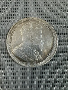 Silbermünze Traits Settlements King & Emperor Edward VII One Dollar 1907 (R833) - Bild 1 von 6