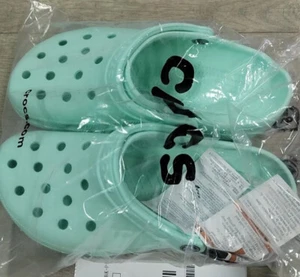 Original Crocs Classic Clog - Jade Green - Women W9 / Men M7 - Brand New - Picture 1 of 2