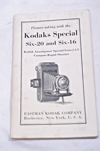 Picture taking wit the KODAKS SPECIAL Six-20 and Six-16 Booklet 1926? - Picture 1 of 3