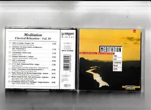 CD - Meditation - Classical Relaxation - Vol.10 - Laserlight - Bild 1 von 1