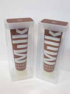 MILK MAKEUP BLUR LIQUID MATTE FOUNDATION MOCHA 1 OZ BOXED (LOT OF 2) - Picture 1 of 3