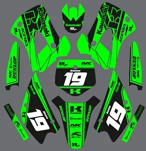 UFO Restyle Graphic Kit for 1998-2013 Kawasaki KX85 KX 100 KX 85 100 Decals - Picture 1 of 1