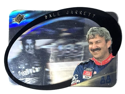 HOF'er DALE JARRETT 1996 Upper Deck SPx HOLOGRAM DIECUT NASCAR Racing Card #23 - Image 1 of 2