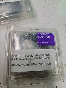 Outboard Trim/Tilt Pin Wrench Cap Removal Tool MT0006-32mm x 4/4.5mm for Yamaha - Picture 1 of 5