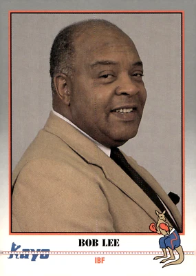 1991 Kayo Boxing - #158 Bob Lee Boxing Personality - Image 1 of 2