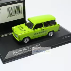 MINICHAMPS TECHNO CLASSICA ESSEN TRABANT P 601 S UNIVERSAL 1985 SHILFG TRA000001 - Picture 1 of 4