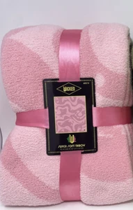 Target X Wicked Glinda Swirl Pink Blanket 50x60 Soft Plush - Picture 1 of 5