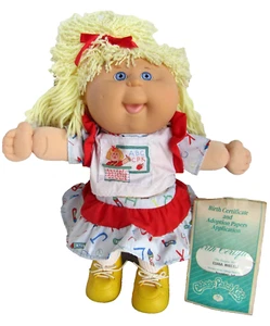 Hasbro 13" bambini in età prescolare EDANA MARCILE, cavolo patch bambino, 1993, bocca aperta - Foto 1 di 9