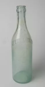 ANTIGUO GÉISER PRIMAVERA CO. BOTELLA DE SODA EN RELIEVE AQUA SARATOGA SPRINGS NUEVA YORK - Imagen 1 de 9