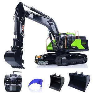 Excavadora hidráulica 1/14 EC380 RC excavadora de metal vehículos eléctricos de construcción - Imagen 1 de 24