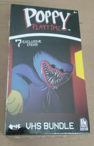 Poppy Playtime VHS Bundle 7 Exclusive Items Phatmojo Mob Games New/sealed - Picture 1 of 5