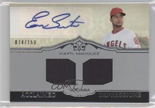 2011 Topps Marquee Acclaimed Impressions Dual /150 Ervin Santana #AID-58 Auto