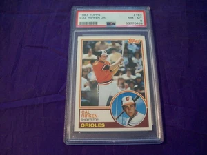 1983 TOPPS #163 CAL RIPKEN JR. PSA 8 - Picture 1 of 2