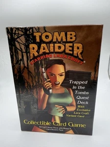 Tomb Raider CCG Starter Game Cards  Never Played - Picture 1 of 7