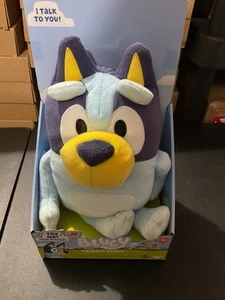 Bluey Neu 13 Zoll sprechender Plüsch - interaktiv - Mitsingen, 9 verschiedene Sätze Bluey - Bild 1 von 4