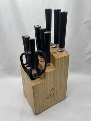 Juego de cuchillos de acero japonés de 11 piezas forjado Ginsu Chikara Foto 1 de 4