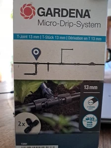 Gardena Micro-Drip, 2 T-Stücke 13mm, Neu - Bild 1 von 2