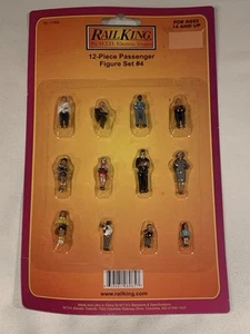 MTH RAILKING SEATED PASSENGER FIGURE SET 30-11068! O SCALE SITTING CITY PEOPLE - Picture 1 of 7
