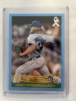 2018 Panini Donruss - Retro 1984 Noah Syndergaard #251 Cinta del Día del Padre/49 Foto 1 de 2