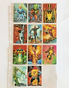 👀 1992 (10) Marvel Masterpieces Cards (Rogue + More) - Near Mint No... - Picture 1 of 4
