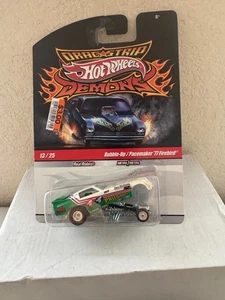 Hot Wheels Drag Strip Demons Bubble-Up/Pacemaker 77 Firebird Real Riders C86 - Picture 1 of 1
