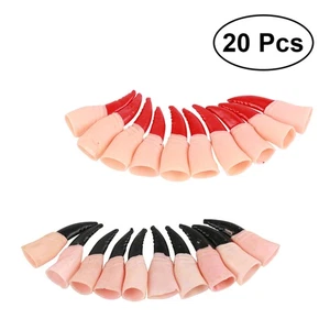 20 Pcs Witch Nail Set Child Toy Nails Halloween Fake Claws Creepy for - Picture 1 of 8