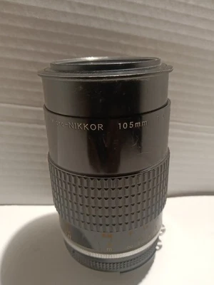Nikon Micro -Nikkor 105mm 1:4 241505 Lens Black - Image 1 of 4