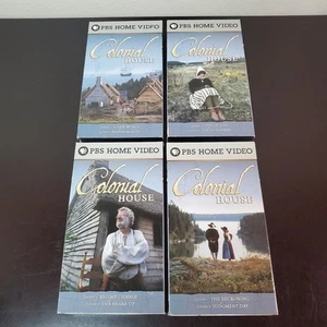 Kolonialhaus VHS 4er Set (2004, PBS) Episoden 1-8, historisch, UNGETESTET - Bild 1 von 7
