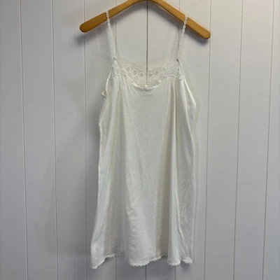 Vestido para dormir HANRO Of Switzerland delicado femenino de algodón talla M líneas limpias suave Foto 1 de 4