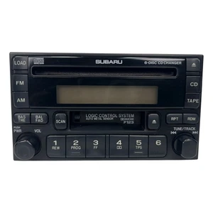 Subaru 02-04 Impreza 01-02 Forester Radio Stereo Cassette CD Changer 86201FC080 - Picture 1 of 10