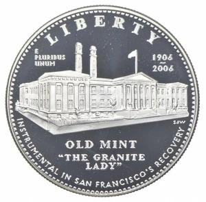 2006-S Proof Old San Francisco Mint  Commemorative Silver Dollar $1 - Picture 1 of 3