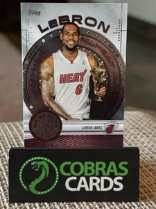 2025-26 Topps Basketball #MVP-8 LEBRON JAMES MVP Vault Heat - Foto 1 di 2