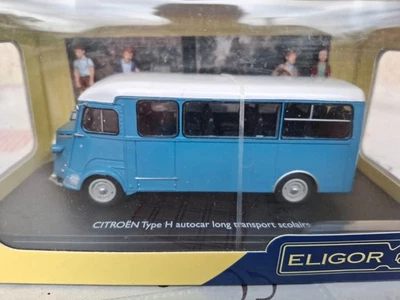 CITROEN HY  AUTOCAR 4 FIGURINES  1/43  REF 101493 ELIGOR - Photo 1/4
