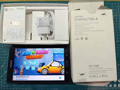 Tablette tactile Samsung TAB A 7" NOIRE 8Go excellent état - Photo 1/4