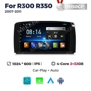 For Mercedes Benz R-class W251 R350 Android Car Stereo Radio  Carplay GPS Navi - Picture 1 of 14