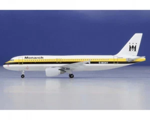 Aeroclassics AC411257 Monarch Airline Airbus A320-200 G-MONY Diecast 1/400 Model - Picture 1 of 9