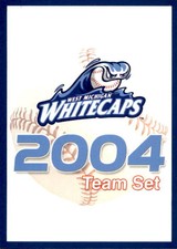 2004 West Michigan Whitecaps Choice #1 Header Logo Checklist - NM Baseball Card