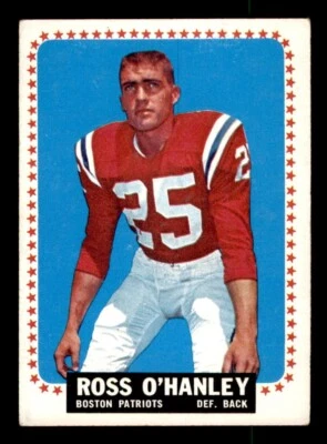 1964 Topps Football #16 Ross O'Hanley VG/EX *e1 - Image 1 of 2