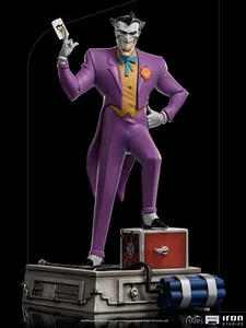 Iron Studios Batman Animated Series Joker 1/10 Statue DC Comics NEW SEALED - Picture 1 of 9