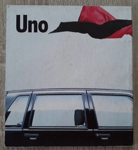 Folleto de anuncios de gama Fiat Uno c.1985 - Imagen 1 de 8