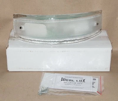 Ideal Lux - Glas Wandlampe BiColor AP2 Bianco / White Wandleuchte - NEU & OVP - Bild 1 von 4