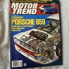 Produktbild - MOTOR TREND MAGAZINE-SEPTEMBER,1985 Porsche 959
