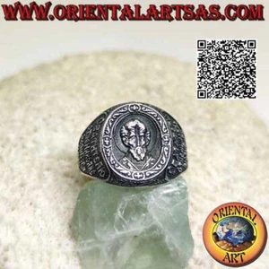 Anello in argento 925‰ San Nicola di Bari (san Nicola di Myra o san Nicolò) e en - Foto 1 di 10