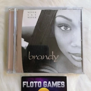 CD MUSICAL : Brandy - Never Say Never - Monica Mase 1998 - RNB US - Floto Games - Picture 1 of 2
