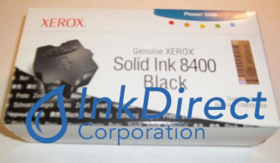 Genuine Xerox 108R604 108R00604 Phaser 8400 Ink Stick Black - Image 1 of 1