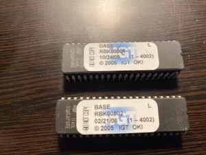IGT S2000 RBK00001 oder RBK00002 KLAR/SCHLÜSSEL FÜR "R" PLATINEN - OEM ORIGINAL - Bild 1 von 1