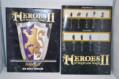 Heroes of Might and Magic 2 II PC Big Box **Missing Box & Game Disc** US Version - Image 1 of 2