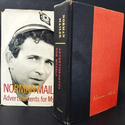 РЕДКАЯ 1-е издание: реклама для себя Норман Мейлер - 1959 HCDJ винтажный - Изображение 1 из 4