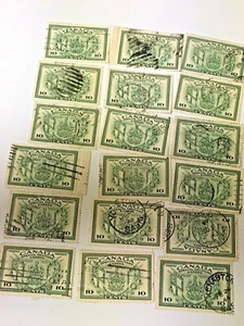 Kanada #E10 sehr schön gebraucht Sonderlieferung LOT of. 18 - Bild 1 von 4